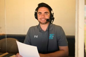 PJ Potter of the Edenton Steamers named Coastal Plain League Broadcaster of the Year