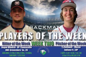 Windish and Bothwell Named Week Two Coastal Plain League Players of the Week